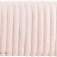 Storage Bench Pet Supplies Corduroy Bench Cat's nest to Hide for The Living Room, Entryway and Bedroom (Pink)