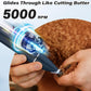 Casfuy Cordless Hair Trimmer, Low Noise Grooming Clipper for Dogs Cats & Small Pets, USB Rechargeable, Double Blades for Trimming Hair Around Paws, Eyes, Ears, Face, Rump