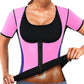 NonEcho Women Sauna Body Shaper Sweat Suit Sleeve Spa Cami Hot Neoprene Slimming Workout Vest Waist Trainer Top