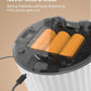 Petory Timed Automatic Cat Feeders - 4L Programable Dry Food Dispenser for Cats and Small Medium Dogs 6 Meals with Desiccant Bag Dual Power Supply 10S Voice Recorder