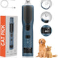 Dog Nail Grinder 7-Speed & 360° LED Light, Professional Pet Nail Grinder for Dogs and Cats, Electric Dog Nail Trimmer Painless Paws Grooming & Smoothing Tool for Large Medium Small Dogs Cats Pets