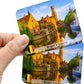 Menique Explore The World Memory Matching Game – Spanish Edition – 100 Cards (50 Pairs) with Iconic Landmarks, Country & Flag – Educational Geography Game in Spanish.