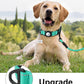 TagME Airtag Dog Collar,Waterproof Reflective Pet Collar with Airtag Holder,Soft Padded and Double D-Rings for Extra Large Dogs,Turquoise