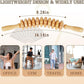 Liitrton Wood Therapy Fasci Massage Tools, Curved Wooden Massage Roller Cellulite Reduction and Muscle Tension (Wood)