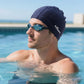 Firesara Fabric Swim Cap, High Elasticity Swimming Cap Keeps Hair Clean Breathable Fit Both Long Hair Short Hair, Swim Caps Woman Girls Men Kids One Size Hat