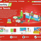 Smartivity Tabletop Tennis - Pickleball Game Kit for Kids 6 to 12, 2-Player STEM Toy with Mechanical Rackets & Scoreboard, Birthday Gift for Boys & Girls Age 6,7,8,9,10,11,12,13,14 Years