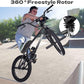 67i Boys BMX Bike 18/20 Inch Ages 8-12 Kids Bicycle with Front Rear U Brake Adjustable Seat Iron Fork 2.09" Wide Tires
