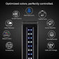 CURRENT USA 72" Inch Orbit Marine IC LOOP LED Saltwater Reef Marine Aquarium Light with Bluetooth App Control | Wireless Lighting & eFlux Wave Pump Control for Fish Tank (4208)