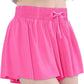 EXARUS Girls Butterfly Shorts Flowy Dance Skirt Cheer Skorts Athletic Tween Clothes Teen Preppy Outfits Flutter Kids