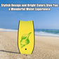 Goplus 41''/37''/33'' Lightweight Body Board for Beach, Surf Board with EPS Core, XPE Deck, HDPE Slick Bottom, Wrist Leash, Bodyboard for Kids Adults Surfing