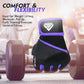 Workout Gloves Gym Gloves Weight Lifting Gloves for Men Women with Full Palm Pad,Strong Wrist Wraps Support,Enhanced Grip,for Fitness,Training,Weightlifting,Exercise