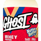 GHOST Whey Protein Powder, Nutter Butter - 2LB, 26G of Protein - Whey Protein Blend - ­Post Workout Fitness & Nutrition Shakes, Smoothies, Baking & Cooking - Cookie Pieces Inside