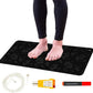Grounding Mat for Feet, Chair & Yoga | Earthing Grounding Mat for Pain Anxiety Pain Relief, Inflammation | Spacious Grounding Pads for Sleep & Wellness | Includes Grounding Tester, Cable & Mat Tester