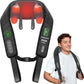 COMFIER Cordless Neck Shoulder Massager with Heat, Shiatsu Neck Back Massage for Pain Deep Tissue, 4D Kneading, Gifts for Dad Mom