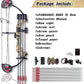 Compound Bow Archery for Youth and Beginner, Right Handed,19”-28” Draw Length,15-29 Lbs Draw Weight, 260 fps