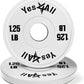 Yes4All Fractional Weight Plates Set, Available In Steel And Rubber, Set of 2/4/6 Plates in 1.25LB, 2.5LB, or 5LB Sizes, Micro Change Plates for Dumbbell and Olympic Barbell Weightlifting