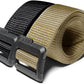 CQR Tactical Belt, Military Style Heavy Duty Belt, Webbing EDC Quick-Release Buckle