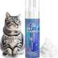 Waterless Cat Shampoo - No Rinse Foam Cat Bath | Licking Safe Dry Shampoo for Dander Reducing | pH Balanced (7 oz) for Kitten Sensitive Skin | Deep Cleansing Relieves Itchy Skin & Shedding