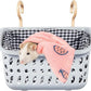 JWShang Rat Hammock for Cage, Chew Proof Hanging Basket Bed with Sturdy Hooks, Pet Cage Accessories, Safe Cozy Small Animal Rodent Hammock for Sugar Glider Mice Snuggling Sleeping