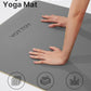 YOTTOY Yoga Mat,Non-Slip Hot Yoga Mat with Anti-Tear Design and Friendly Natural Rubber Mat with Strap and Bag