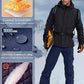 FREE SOLDIER Men's Waterproof Snow Insulated Pants Winter Skiing Snowboarding Pants with Zipper Pockets