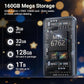 160GB MP3 Player with Bluetooth and WiFi, MECHEN Android 13 OS MP3 & MP4 Players with 4" Touchscreen and Speaker,Music Players with Spotify,Pandora, Audible, Amazon Music, Play Store