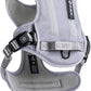2025 New Edition, Fei & Eve MagEase Dog Harness - 3-Second Magnetic Buckles | 3-Point No-Pull Control | Heavy-Duty 900D Nylon | Dual Safety Handles | Breathable Mesh | Adjustable Fit | Medium, Gray