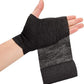 TOBWOLF 12PCS Self Adherent Bandage, 4" x5yd / 10cmx4.5m Cohesive Elastic Bandage Wrap, Breathable Sports Tape for Wrist Ankle Knee Leg Sprains Swelling - Black