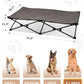 KingCamp Elevated Dog Bed for XL Dogs, Outdoor Raised Cooling Pet Cot Bed with Washable Breathable Mesh & No-Slip Feet Perfect for Camping, Backyard, Indoor Use (XL, Black)