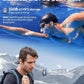 PSIER Bone Conduction Headphones IPX8 Waterproof Swimming Headphones Open Ear Headphones with MP3 Mode 32GB Memory Up to 8 Hours Playtime Bluetooth 5.4 Ear Buds Secure Fit for Running and Fitness