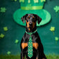 PET SHOW 10 Pack St. Patrick's Day Big Dog Ties Neckties for Large Breed Dogs XL Adjustable Holiday Grooming Accessories Neck Ties Bowties Girl Boy Pets Festival Costumes Wedding Party Gift Favor