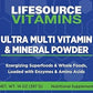 LifeSource Vitamins Ultra Multi Vitamin & Mineral Powder - Whole Food Based - 30 Day Supply