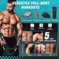 Twister Arm Trainer, Adjustable Chest Workout Equipment, Multi-functional Chest Exerciser for Men and Women, Portable Arm Trainer with 2 Wrist Bands, a Head Band, a Workout Towel and a Carry Bag