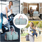 FIORETTO Women's Gym Duffle Bag with Shoes Compartment, 37L Capacity, Ideal for Travel, Gym, Sports, Duffel, Weekender