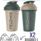 '-2 Pack- 20 oz Protein Shaker Bottles for Protein Mixes, 2x Wire Whisk, Leak Proof Shaker Cups for Protein Shakes and Pre Workout, Protein Shaker Bottle Pack, Protein Mixer Cup(Blue&Beige)