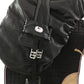 Majestic Ally Nylon Waterproof Fleece Lined Ride On English Saddle Cover-Multiple Color (Black)