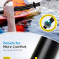 OCEANBROAD Kayak Paddle 86in/218cm, 90.5in/230cm Alloy Shaft 2-Piece Floatable Kayak Oar for Kayaking Canoeing Boating