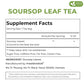 FreshDrinkUS, 60 Premium - The Top Soursop Graviola Leaf Tea Bags, 100% Pure & Natural from Soursop Leaves, Handmade, Made With Natural Materials-Corn Fiber Tea Bag, Sugar/Caffeine/Gluten Free, Hoja Guanabana Tea