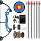 Compound Bow Archery for Youth and Beginner, Right Handed,19”-28” Draw Length,15-29 Lbs Draw Weight, 260 fps