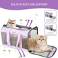 BELLA & PAL Cat Carrier Travel Bag, Airline Approved Lightweight Cat Carrier, Soft Sided Pet Carrier for Puppy Dogs Up to 18lbs, Collapsible Kitten Bag with Removable Waterproof Mat, Ventilated Mesh