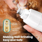 oneisall Quiet Dog Grooming Kit 4 in 1, LED Light Dog Nail Grinder, 2000mAh Pet Grooming Clippers Paw Trimmer for Paw, Nail, Face, Ears, Legs, Body with Storage Bag