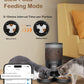 Automatic Cat Feeder 2 Cats - 5G WiFi Pet Feeder with APP Control, 6L Dry Food Dog Feeder with Blockage Alarms, 1-10 Meals Per Day