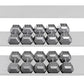 Body-Solid Cast Iron Hexagon Dumbbell, Hand Weights For Men and Women, Weight Dumbbells for Strength Training, Body Building Home Gym Training Gear