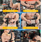 Latest-Gen Twister Arm Trainer, 40-100lb Adjustable Power Spring Workout Bar, Forearm Triceps Chest Exerciser Strengthener, Detachable Portable Home Fitness Equipment for Enhancing Upper Body Muscle