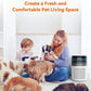 AIRROMI Air Purifier for Bedroom Home,HEPA Filter,Covers Upto 549 Ft²,Quiet 360°intake Air Cleaner with Fragrance ponge for Better Sleep,Night Light,Filters Smoke,Pet Dander,Allergies,Dust,A2005 White