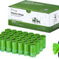 Typlastics Poop Bags for Dog Waste, 270 Count, with Dispenser, Unscented, 18 Pack of 15, Lime Green, 13 Inch x 9 Inch