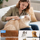 Cat Steam Brush, Cat and Dog Steam Brush, for Shedding with Release Button, 2 Speed Adjustable Spray USB Rechargeable Pet Grooming Supplies, for Dogs and Cats Pet Hair