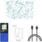 AGPTEK A02PL 64GB MP3 Player, 70 Hours Playback Lossless Sound Music Player, Supports up to 128GB(Deep Blue)