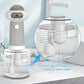 Dog Shampoo Dispenser, UFO Dog Shampoo Sprayer Electric Foaming Shampoo Dispenser for Dog and Cat Washing, for Bathtub, Kitchen Sink, Bathroom Cleaning, Grey