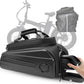 Bike Rack Bags, Hard Shell E Bike 30L Rear Rack Bag, Large Ebike Pannier with Waterproof Cover and Shoulder Strap for Commuter Travel Outdoor